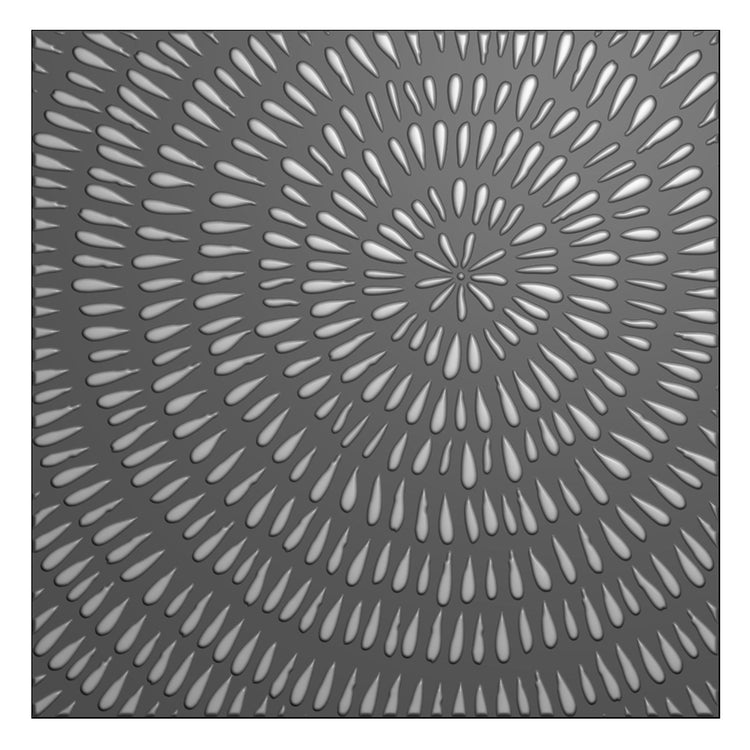 Nellies Wahl • 3D-Prägefolder Hintergrund Baumringe gestreift 15x15cm