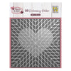 Nellies Wahl • Prägefolder Hintergrund Geo Herz 15x15cm