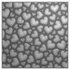 Nellies Wahl • Prägeordner-Hintergrund, Pop-up-Herzen, 15 x 15 cm