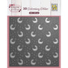 Nellies Wahl • 3D-Prägefolder Hintergrund Hühner 15x15cm