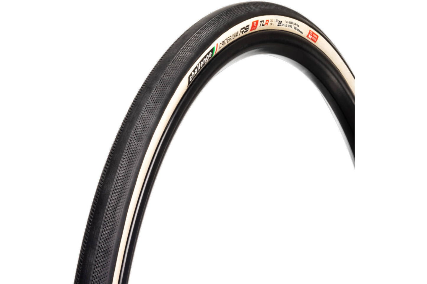Challenge Challange - Kriterium RS Hooksless Compatible TLR 700x28c Schwarz