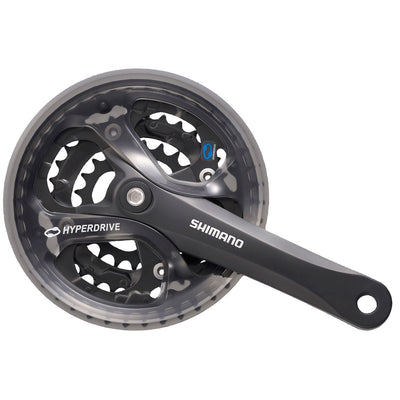 Shimano Cranket Acera 7 8-Gang. 48 38 28t, Kurbellänge 170 mm schwarz, 4mm BCD 104 64 mm, 4-Army