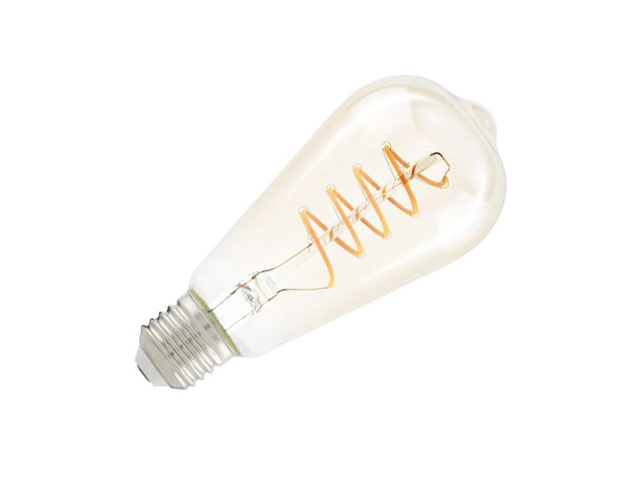 Eglo -LED -Lampe E27 260 LM Ovaler Bernstein
