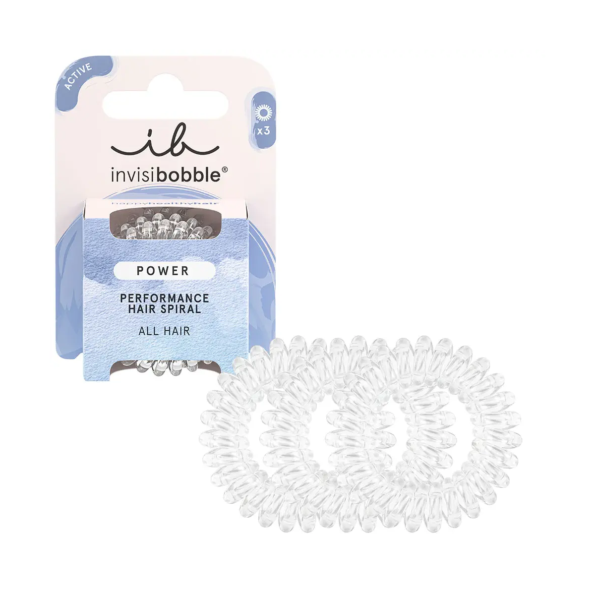 Invisibobble Invisibobble Crystal Clear 3 Stücke