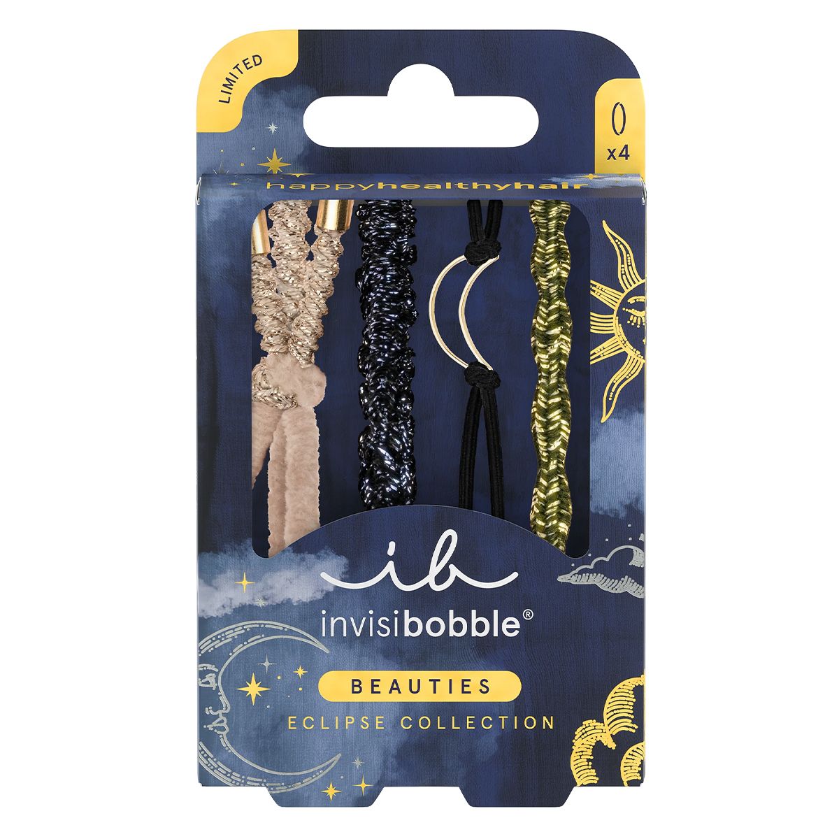 Invisibobble Beauties Eclipse Shadowshine 4St.