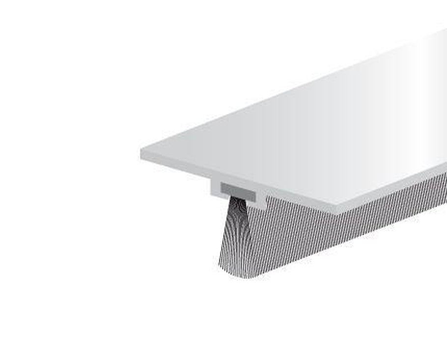 Ellen Silly Profile DBS (unsichtbar) Aluminium 1 Meter