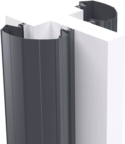 Ellen Fingerschutzprofil finprotect+ 120-120 weiß 250 - 805601250