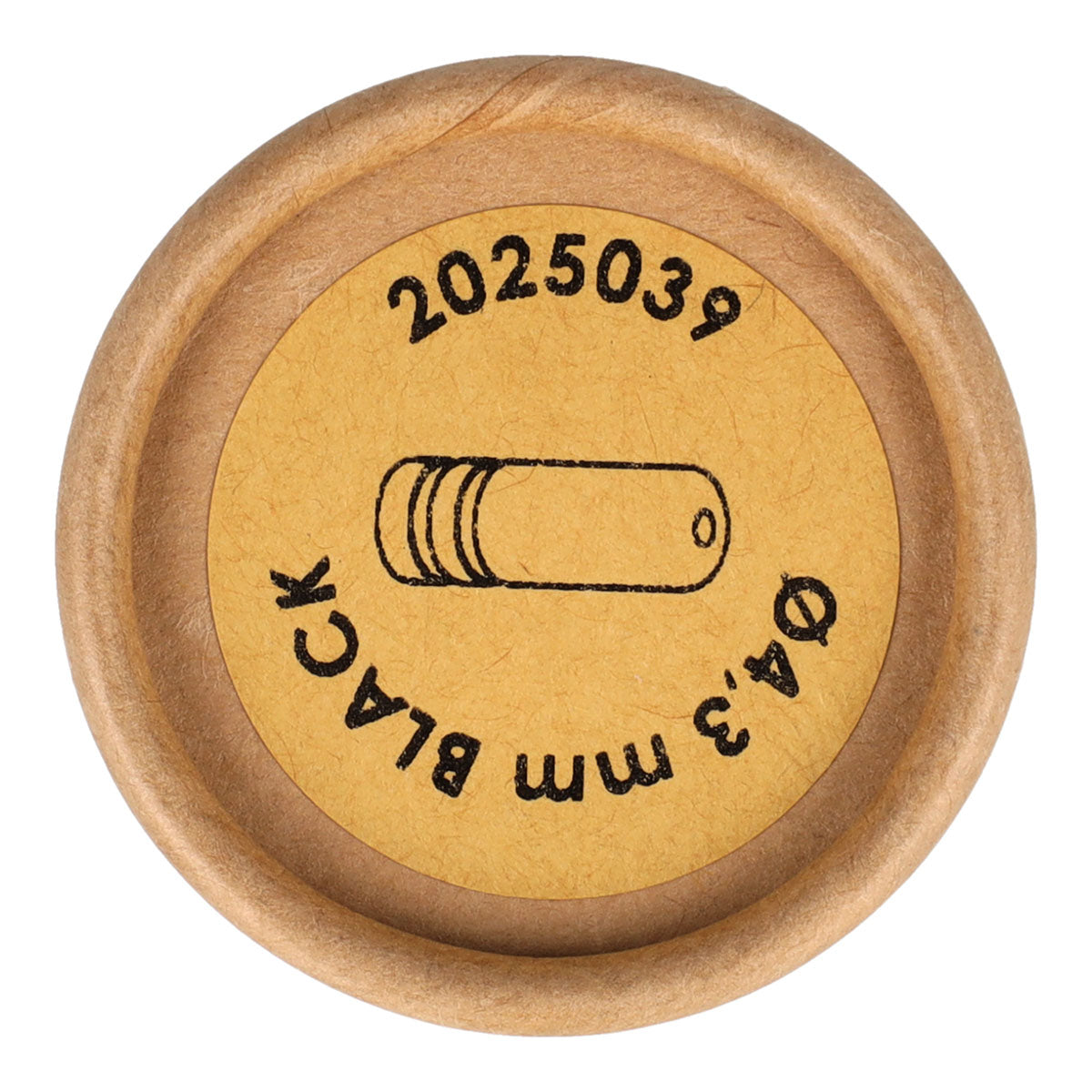 Elvedes Kabelkappen ø4,3 mm PVC – schwarz