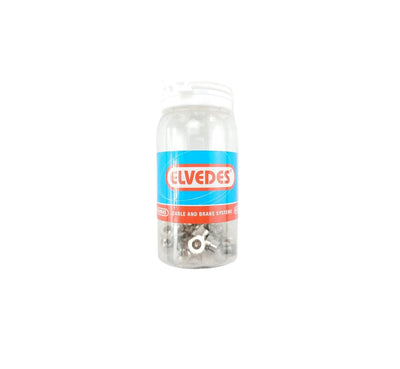 Elvedes Cable Systems BV Elvedes Elv9011 flache Seitenlaschen 5,0 mm. Messing (25)