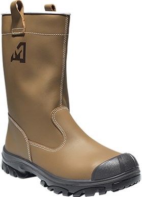 Emma Merula Arbeitsstiefel S3 gefüttert | braun (d) | Größe 37 - 11.148.065.01