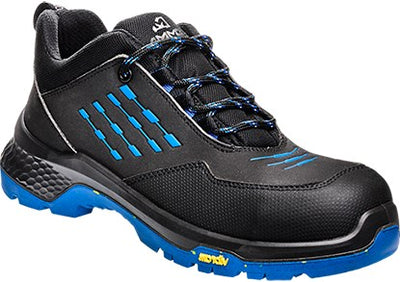 Emma Arbeitsschuh Crossforce D Low S3 | schwarz blau | Größe 43 - 8715316154447