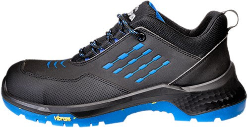 Emma Arbeitsschuh Crossforce D Low S3 | schwarz blau | Größe 46 - 8715316154478