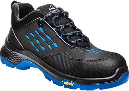 Emma Arbeitsschuh Crossforce D Low S3 | schwarz blau | Größe 46 - 8715316154478