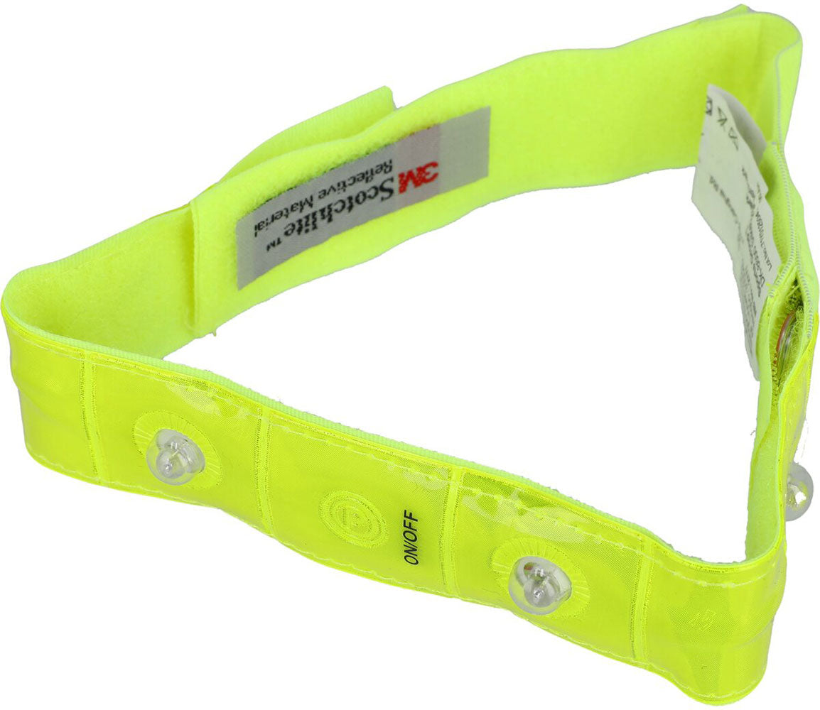 Ausdauer-Salzmann mit 4 LEDs - Reflektorband