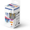 Energetische LED-Röhrenlampe T25 E14 1,1-11W 2200K Filament klar - 2720010