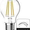 Energetische LED-Leuchte, E27, 11–100 W, 2700 K, Filament, klar, dimmbar – 2720350