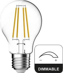 Energetische LED GLS E27 7,2-60W 2700K Filament klar dimmbar - 2720331