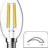 Energetische LED-Kerze E14 4,2-40W 2700K Filament klar dimmbar - 2720130