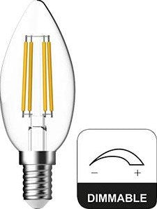 Energetische LED-Kerze E14 4,2-40W 2700K Filament klar dimmbar - 2720130