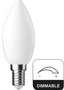 Energetische LED-Kerze E14 4,2-40W 2700K Filament matt dimmbar - 2720512