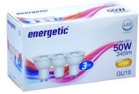 Energetischer LED-Spot GU10 4,7-50 W 2700 K Box A3 – 2740054
