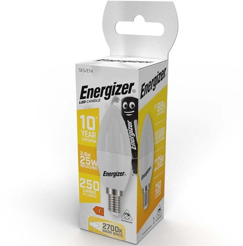 Energizer LED-Kerze E14 2,9-25W 2700K matt - 2601000