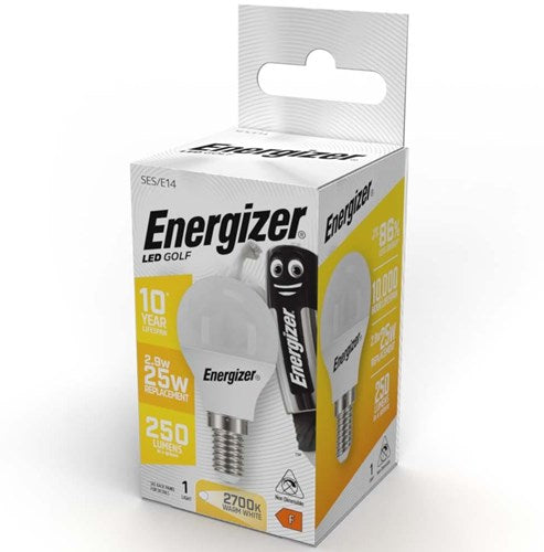 Energizer LED-Kugel E14 2,9-25W 2700K matt - 2602000