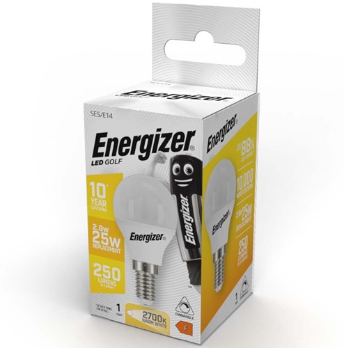 Energizer LED-Kugel E27 4,9-40W 2700K matt - 2602410