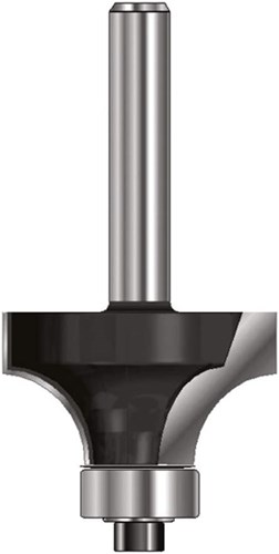 Ent-Rundfräser HM R2 mit Lager, Schaft 8 mm – 7914280 – 7914280
