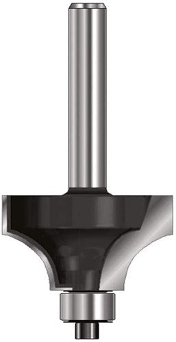 Ent Viertelrundfräser HM R2 mit Lager, Schaft 8 mm – 7909800