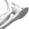 Entac tcd ra 3v 1,5 m abgewinkeltes Kabel mit Flachstecker + Schalter weiß – 6872626