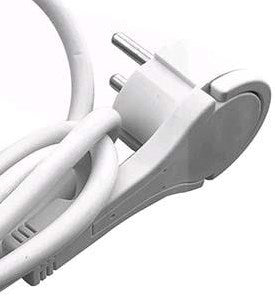 Entac tcd ra 3v 1,5 m abgewinkeltes Kabel mit Flachstecker + Schalter weiß – 6872626