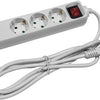 Entac tcd ra 3 V 1,5 m Kabel mit 2 x USB + Schalter weiß – 6872632