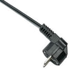 Enzo-Verbindungskabel 3x1 3,0 Meter schwarzes PVC 1066242