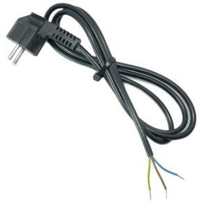 Enzo-Verbindungskabel 3x1 3,0 Meter schwarzes PVC 1066242