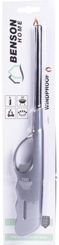 Enzo Feuerzeug Turboflamme 29cm grau 9920048