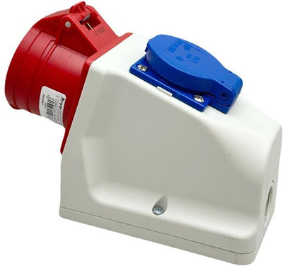 Enzo Abl Cee 5P 16A 400V Aufputz-WC-Kombination mit 2P+RA – 6315161