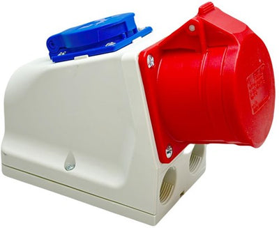 Enzo Abl Cee 5P 16A 400V Aufputz-WC-Kombination mit 2P+RA – 6315161