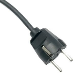 Enzo Gerätekabel NN 1 mtr 155g schwarz 1066700