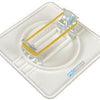 Enzo Blindplatten Vimar 8x 8cm weiß 4213800