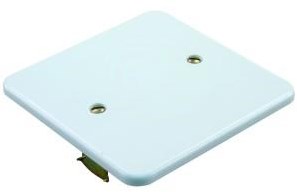 Enzo Blindplatten Vimar 8x 8cm weiß 4213800