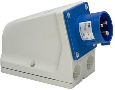 Enzo cee 3p 16a 230v opb wcd blau mit stiften - 6315140
