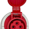 Enzo cee 4p 32a 400v Aufputz-WC rot - 6315166