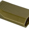 Enzo Contra Schwachstromstecker, bronzefarben 6141512