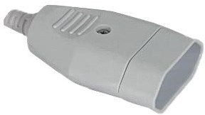 Enzo Contra Schwachstromstecker weiß 6141500