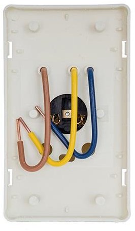 Enzo-Deckel mit Sockel ra | für Anschlussdose Creme Power - 4047809