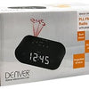 Enzo Denver Radiowecker mit Projektions-LED schwarz - 8140220
