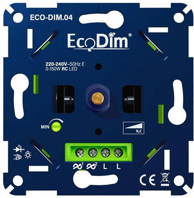Enzo ecodim LED-Dimmer 0-150 W Phasenabschaltung – eingebaut – eco-dim.04 – 4355410