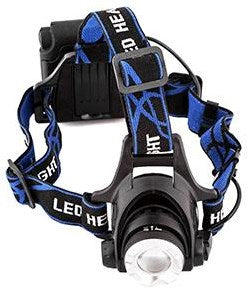 Enzo Entac LED-Scheinwerfer Zoom 5 W Aluminium schwarz 4xaa – 5700310