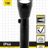 Enzo Entac LED-Taschenlampe 1 W Aluminium schwarz 1xaa 5700110